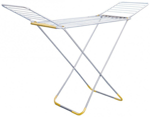 Stendibiancheria a due ali, modello Brisa, realizzato in alluminio anodizzato e anticorrosione (Garghe 19509) - Product Image 1