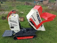 Mini-dumper autochargeur Victory OEM, transporteur à chenilles multi-chargeurs, capacité 500 kg, à essence, pour usage domestique, brouette motorisée