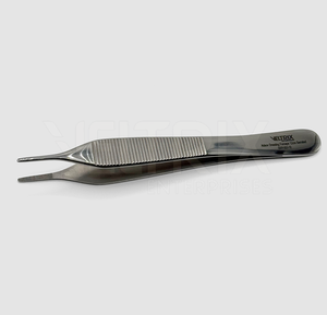 Fórceps de vendaje Adson Manual de alta calidad, 12cm, agarre antideslizante de acero inoxidable, instrumento quirúrgico de cirugía dentada, certificado CE - Product Image 6