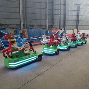 Parc à thème personnalisé coloré, équipement de parc d'attraction, promenades en train électrique pour <span class=keywords><strong>les</strong></span> enfants - Product Image 5