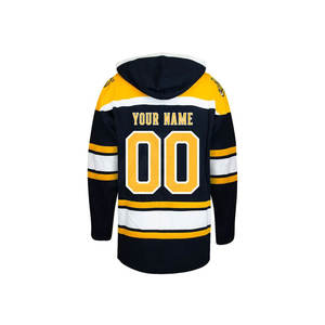 Sweat-shirt de hockey sur glace de haute qualité avec graphismes sublimés et poche kangourou, style veste, vêtements de sport - Product Image 5