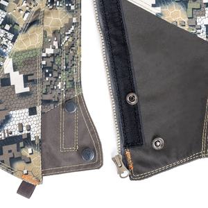 Chaqueta de Caza de Lona con Cierre de Velcro, Pantalones de Invierno Impermeables y Resistentes al Viento, Cómodos y Duraderos para Actividades al Aire Libre - Product Image 4