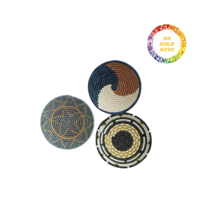 Tendance chaude panier décoration murale décoration plaque murale naturel Boho osier tenture murale jonc de mer - Product Image 2