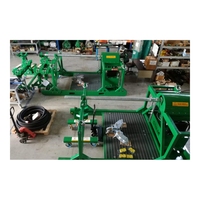 Unité de bobinage hydraulique certifiée ATEX équipée d'un arbre D95mm couple maximal 1600 Nm capacité de charge maximale 15ton