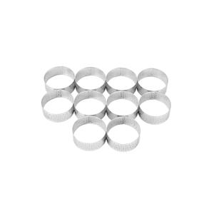 Narkalıp stampo per crostata con foro rotondo diametro piccolo 6 Cm 10 pezzi - Product Image 5