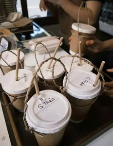 ที่ใส่ชานมไม้ไผ่ทำมือคุณภาพพรีเมียม - ที่ใส่เครื่องดื่มหลากสีสันเป็นมิตรกับสิ่งแวดล้อมสำหรับชานมไข่มุกและกาแฟในราคาโรงงาน - Product Image 1