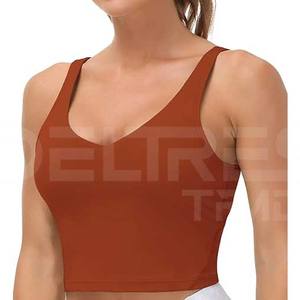 Tops deportivos de alta calidad para mujer, ropa de yoga y gimnasio de secado rápido, camisetas de yoga transpirables de diseño Premium para mujer al por mayor - Product Image 1