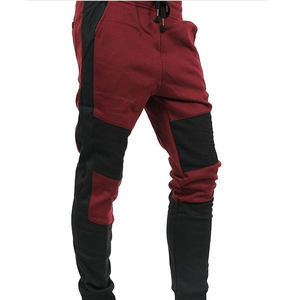 Joggers de haute qualité pour hommes pantalon de jogging de sport décontracté personnalisé pantalon de survêtement en polyester et coton avec poches zippées - Product Image 2