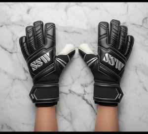 Gants de gardien de but de football en gros, gants de sport à doigts complets, logo personnalisé professionnel, gants avec paume en latex imprimé - Product Image 6