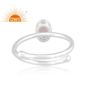 Best Selling Fine Sterling <b>Silver</b> Natural Ethiopian <b>Opal</b> Gemstone Stackable <b>Ring</b> Custom Jewelry Manufacturer - Product Image 4