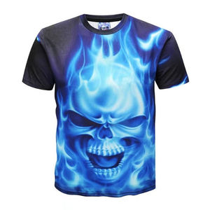 เสื้อยืดผู้ชายแบบระเหิดชุดเล่นกีฬาแขนสั้นแห้งเร็วระบายอากาศได้ดีขนาด260กรัมออกแบบโลโก้ได้ตามต้องการ - Product Image 5