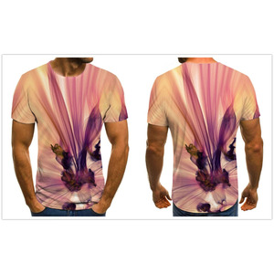 Wholesale Custom T shirt Best Quality Men's Shirt At Low Price Texture Style With Custom <b>Logo</b> And Design - Product Image 1