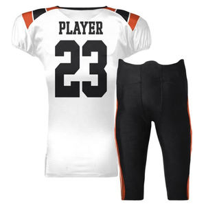 Best Manufacturer American Sports Wear American Football Uniforms <b>2</b> Piece Set OEM Service American Football Uniforms - Product Image 5