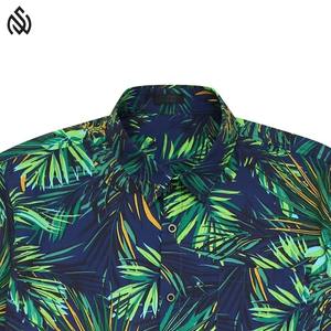 เสื้อพิมพ์ลายฮาวายสำหรับผู้ชาย, เสื้อชายหาดแขนสั้นลำลองเสื้อชายหาด - Product Image 6