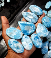 Cabochons de Labradorite de Qualité Supérieure, Lisses et Amples, Quartz Fleshy, Formes et Tailles Variées, Pierres Précieuses Naturelles, Certificat IGI HARI OM