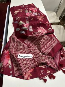 ชุดส่าหรีสำหรับปาร์ตี้แฟนซีพิมพ์ลายพิเศษสำหรับคนรักแฟชั่นส่าหรีแบบดั้งเดิมของนักออกแบบชาวอินเดีย - Product Image 2