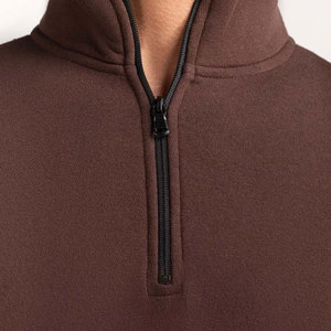 Latest Design Fashion Trendy Look Men Quarter Zip Hoodie Low Budget Zipper Style Men Hoodie - Product Image 6