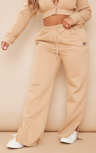 Nouveau survêtement élégant à logo personnalisé sweats à capuche à épaules tombantes et survêtement de jogging ensemble 2 pièces survêtements pour femmes - Product Image 3