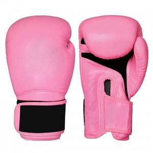 Gants de boxe de sparring de couleur noire en cuir de vachette véritable en gros avec conception et logo personnalisés impression personnalisée - Product Image 1