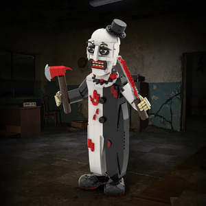 For <b>Lego</b> Moc Clown Terrifier 1:6 & 1:8 Scale <b>Building</b> <b>Blocks</b> Sets Children's Educational Toys Made of Plastic ABS Packaged Sets - Product Image 4