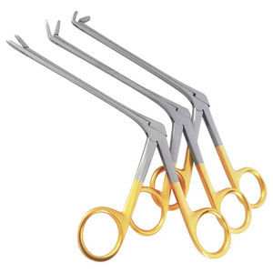 Pinzas Quirúrgicas Manuales de Acero Inoxidable para Otorrinolaringología, Rectas, de Corte, 2.5mm de Mordida, 12cm, Antiácidas, Pinzas Nasales de Corte - Product Image 1