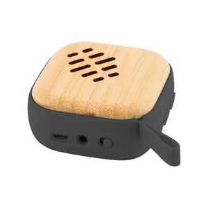 Altoparlante Wireless in Bambù Lombo Personalizzato, Gadget USB Promozionale - Product Image 5
