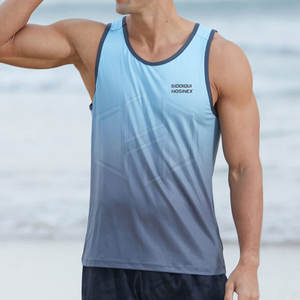 Camiseta sin mangas de gran tamaño informal de último diseño, servicio OEM, fabricante profesional, precio bajo, respetuoso con el medio ambiente para hombres - Product Image 6