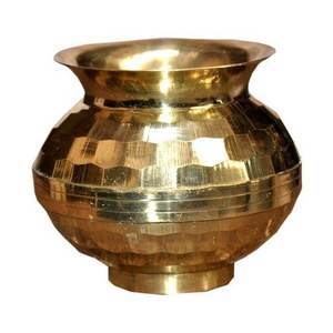 Lota de Latón Puro con Pintura Multicolor y Acabado Pulido para Uso en la Cocina, Lutiya Árabe Antigua de Alta Calidad - Product Image 6