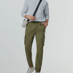 Services OEM Pantalons décontractés pour hommes de haute qualité 2026 Dernier design personnalisé Utilisation hivernale 100% coton Coupe-vent Respirant Élastique - Product Image 6