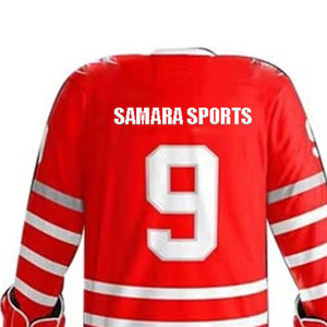 Conjuntos de pantalones y camisetas de hockey sobre hielo de malla sublimada unisex transpirables servicios OEM personalizados al por mayor - Product Image 6