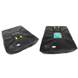 Insulating hood made of electrically conductive <b>PVC</b> for ATEX heating jackets for 1000 liter IBC - Product Image 2