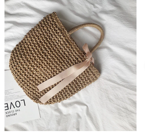 Bolsos de Paja Elegantes y Modernos, Bolsos de Mano de Paja Personalizados para Damas, Productos al por Mayor - Product Image 2