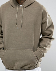 Sudadera con Capucha para Hombre, Corte Regular, Invierno, Impresión Digital, Poliéster/Algodón, Estilo Urbano, Superficie Lisa, Lavado a la Piedra - Product Image 5