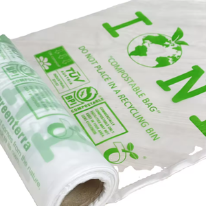 Food Bread Packaging Clear Plastic <b>Bag</b> on Roll Arabic Bread Rolls Packaging <b>Bag</b> with Logo - Product Image 2