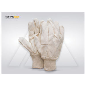 Gants de sécurité en coton tricoté blanc de haute qualité Durable Anti-coupure Protection du travail ignifuge Top prix pour les gants de travail en plein air - Product Image 1