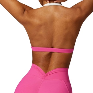 Sujetador Deportivo Ligero Cloud Hide para mujer XL Gym Fitness Crop Top Sexy Strappy Yoga Vest Running Gym Shirt Workout Sportswear - Product Image 3