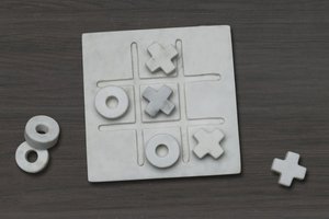 Marble tic tac toe, regalo perfecto para cumpleaños, juego interior para niños y familia, juegos de mesa elegantes de alta calidad - Product Image 3