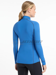 Ropa de montar con paneles transpirables atléticos de corte Delgado, capas base de control de humedad, capas base de equitación para mujeres profesionales - Product Image 4