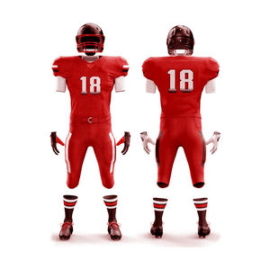 Personalizado totalmente personalizado fútbol americano Jersey Rugby Hombres Calientes uniformes de fútbol americano transpirable de talla grande personalizado americano - Product Image 1