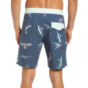 กางเกงขาสั้นผู้ชายน้ำหนักเบาใส่สบาย เอวยางยืด ระบายอากาศได้ดี ผลิตจากโพลีเอสเตอร์/คอตตอน รับผลิตแบบ OEM ดีไซน์เรียบหรูทันสมัย - Product Image 3