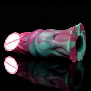 Gode creux Extender de manchon de coq Manchon d'extension de pénis Dispositif d'agrandissement de coq avec préservatif réutilisable de gland réel pour les couples - Product Image 4