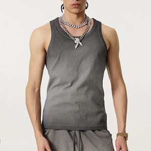 Débardeur de sport décontracté pour homme QUICKSHOW, en tissu tricoté élastique, polyester et coton, séchage rapide, pour la gym et le fitness - Product Image 6