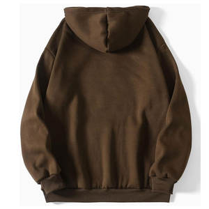 Premium surdimensionné unisexe décontracté polaire pull hiver Streetwear sweats à capuche en gros approvisionnement taille couleur Options hommes - Product Image 4