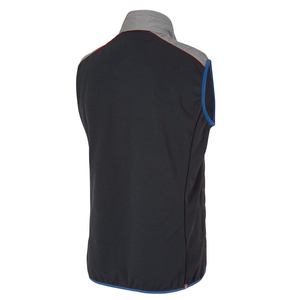 Chaqueta de invierno informal personalizada para hombre, chaleco acolchado sin mangas con bloque de color, ropa exterior reversible con relleno de poliéster - Product Image 2