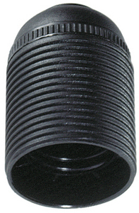 Portalámparas de rosca negro 250V 4A (Solera 6829CRN) - Product Image 1