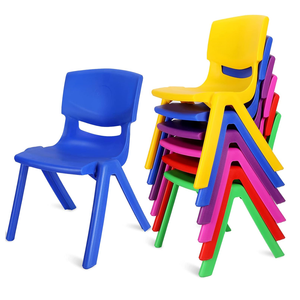 Sillas Escolares Apilables de Plástico, Sillas de Aprendizaje para Niños, Sillas Infantiles Impermeables para Salas de Juego, Escuelas, Guarderías y Hogar - Product Image 1