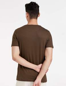 เสื้อยืดพิมพ์ลายสำหรับผู้ชายใส่ได้ทั้งชายและหญิงพิมพ์ลายด้วยการซับลิเมชันแบบเรียบหรู - Product Image 3