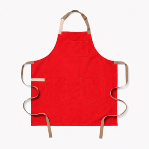 Factory Wholesale <b>Apron</b> Thickened Polyester Cotton Canvas <b>Apron</b> New Household <b>Kitchen</b> <b>Aprons</b> - Product Image 2