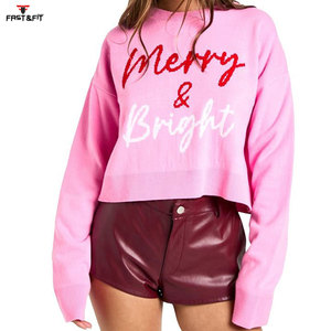Venta al por mayor de alta calidad de algodón de gran tamaño liso ropa de mujer estilo casual sudadera con su propio logotipo - Product Image 5