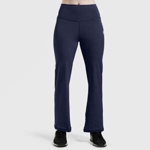 Pantalones Anchos Casuales de Cintura Alta Phoenix, Diseño Azul Marino Transpirable para la Temporada de Otoño - Product Image 2